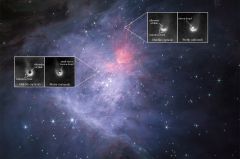 Orion Nebula Stars Proplyds Objects Disks Orion