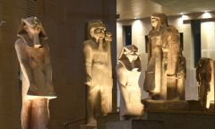 Grand Egyptian Museum Museum Tutankhamun Gallery Opening Cairo Pyramids